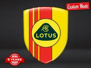 Lotus Decalcomanie Auto su Misura Robuste Corsa Essenziali
